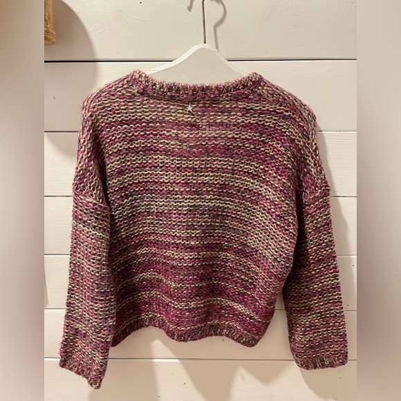 📍Chunky Knit V-Neck Sweater - Sud Express - Size S - Picture 7 of 8